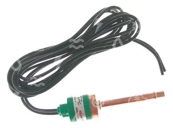 presostat mini DANFOSS, ACB, nízkotlaký, NO, 1,7 - 2,7 , auto, SPST, pájecí 6 mm ODF